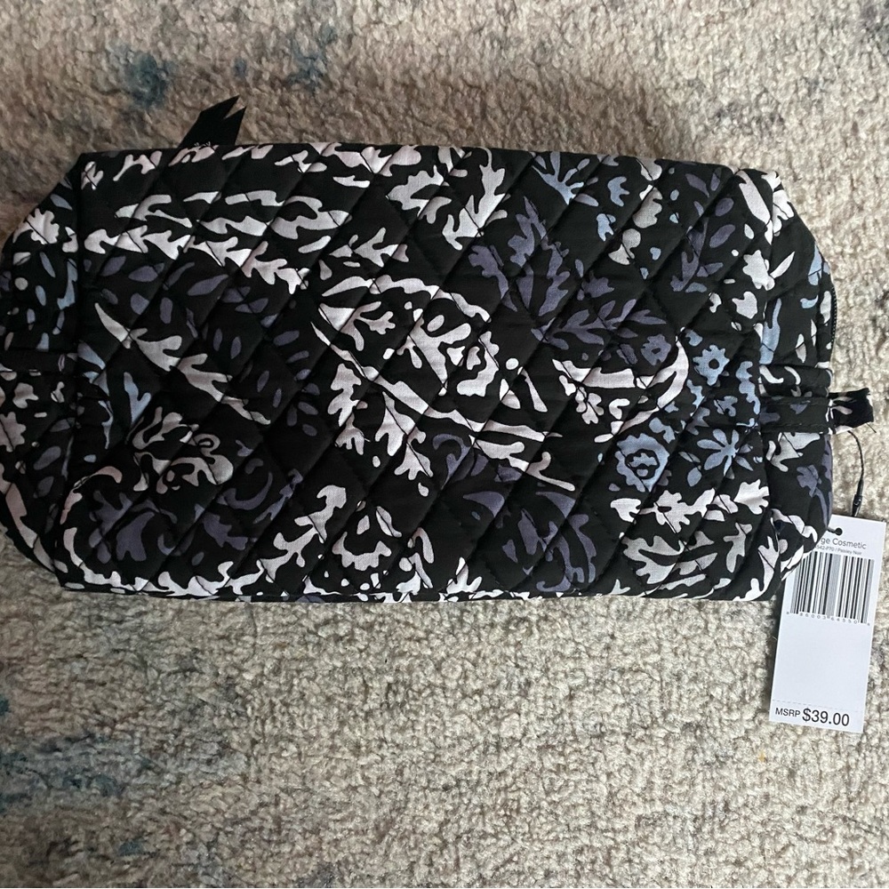 NWT Vera Bradley large cosmetic case